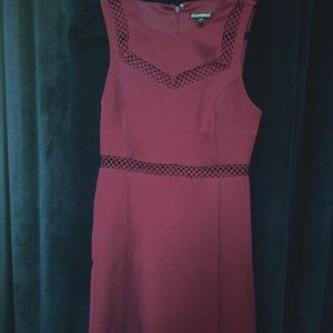 Maroon Express Dress - New Without Tags